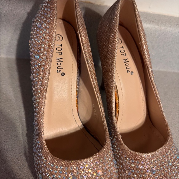 Heels top moda women’s size 8 - Picture 6 of 8